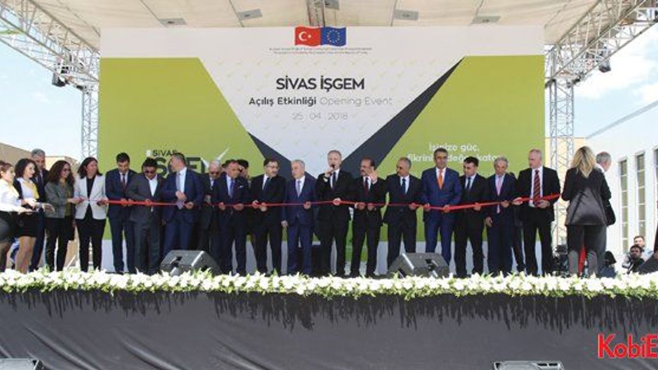 Sivas İş Geliştirme Merkezi açıldı
