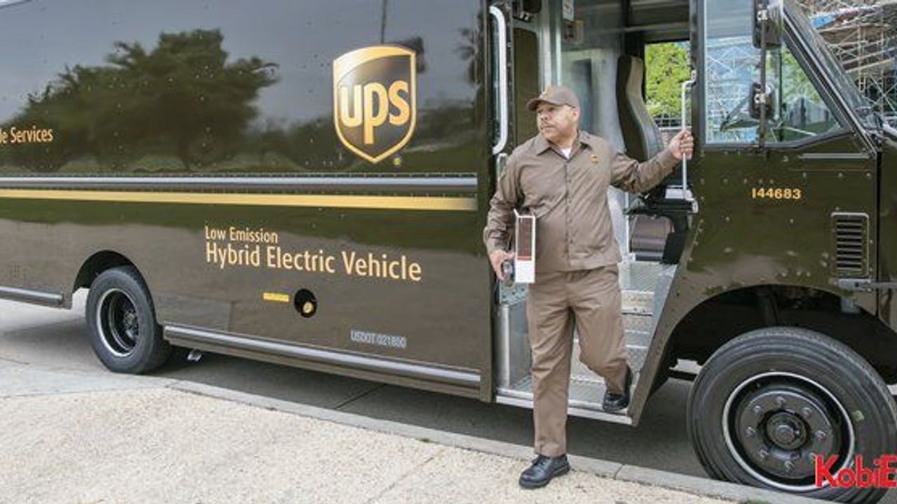 UPS, alternatif yakıt kullanan araçlara ağırlık veriyor