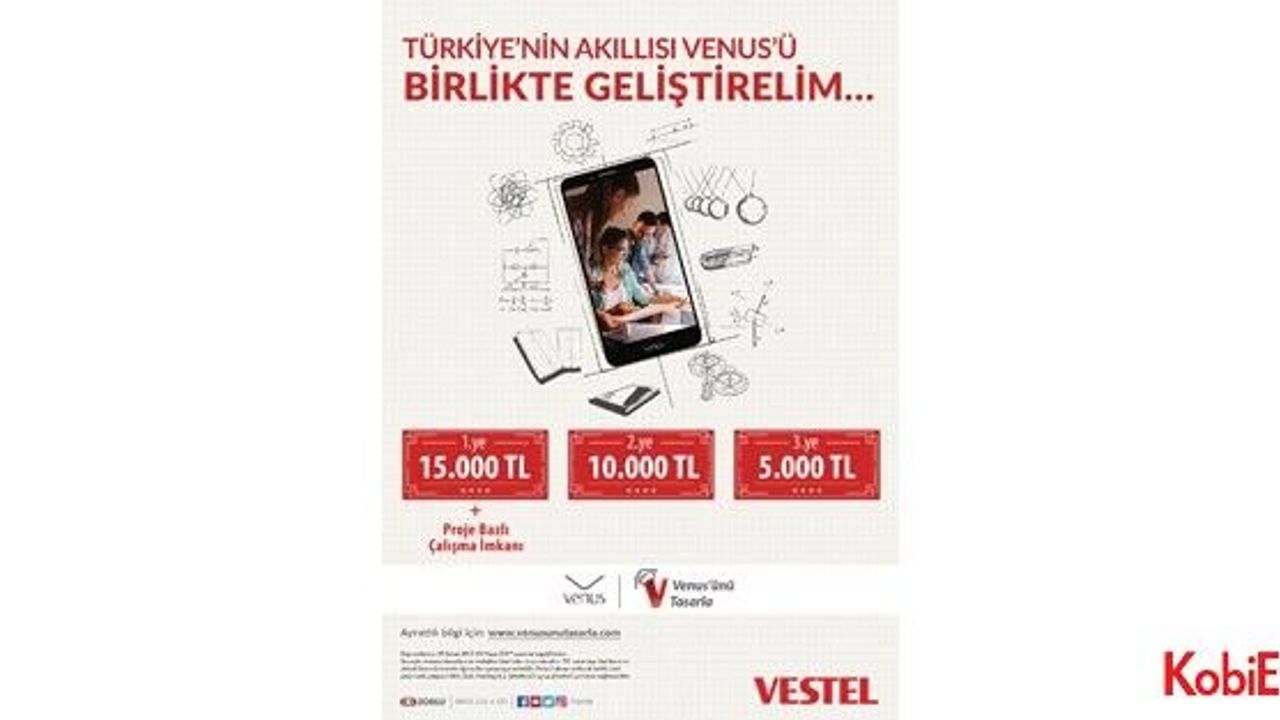 Vestel gençleri yanına aldı, Venus’ü geliştirmek için yola çıktı