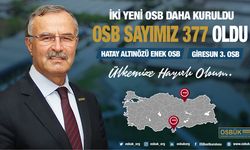 Türkiye’de OSB sayısı 377’ye ulaştı