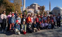 TEGV’li çocuklarla İstanbul’un tarihi yerlerini gezdiler