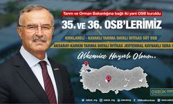 2023’ün ilk OSB’leri Kırklareli ve Aksaray’da kuruldu