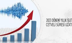 2023 dönemi Yıllık İşletme Cetveli süresi uzatıldı