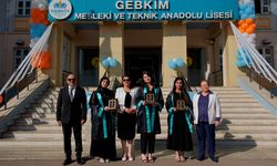GEBKİM MTAL’de mezuniyet heyecanı
