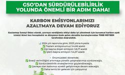 GSO’dan sürdürülebilirlikte örnek adım