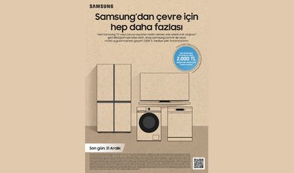 Samsung’dan, çevre için yenilikçi bir adım