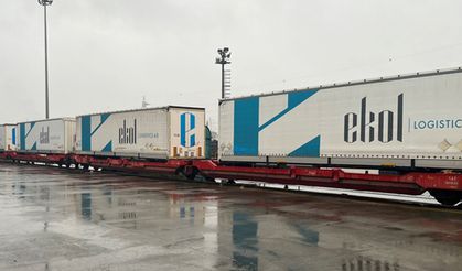 Ekol Marmaray hattından ilk treyler geçişini yaptı