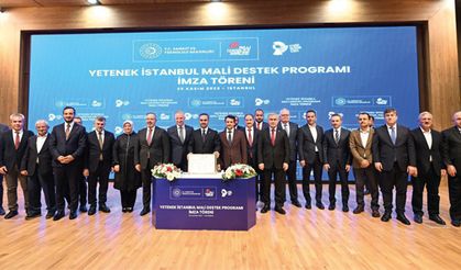 Yetenek İstanbul Mali Destek Programı’nda imzalar atıldı