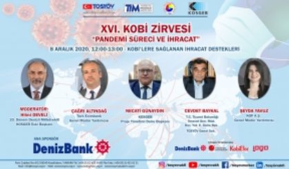 XVI. KOBİ ZİRVESİ  "PANDEMİ SÜRECİ VE İHRACAT"