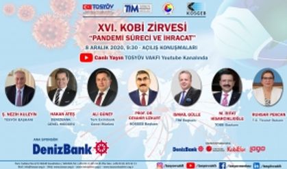 XVI. KOBİ ZİRVESİ  "PANDEMİ SÜRECİ VE İHRACAT"