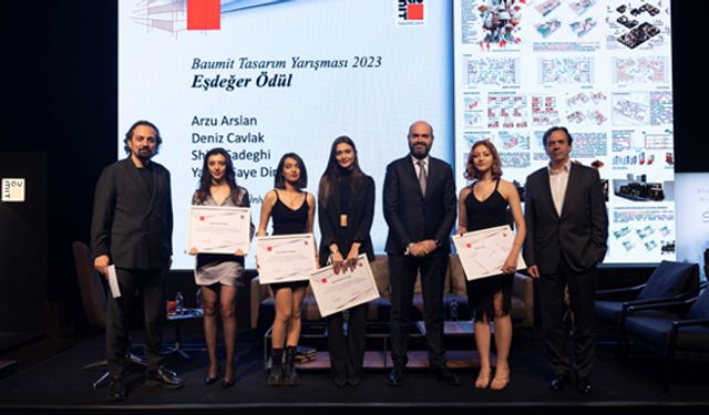 Baumit’in Tasarım Yarışması’nda ödüller sahiplerini buldu