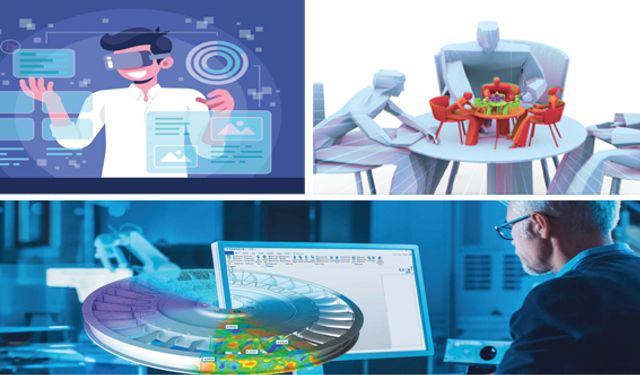 Yüksek riskleri önleme becerisi, verimlilik, kalite, karlılık, esneklik artışı sunan teknolojiler; Tersine Mühendislik, Simülasyon ve Modelleme