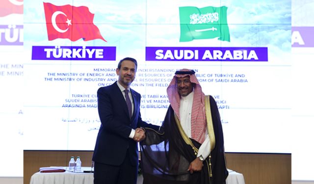 Suudi Arabistan ile Mutabakat Zaptı imzalandı
