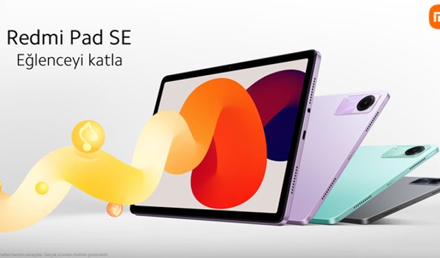 Xiaomi’nin yeni tableti Redmi Pad SE Türkiye’de