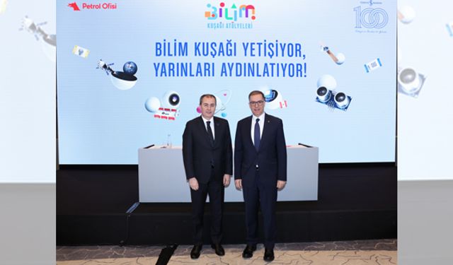 İş Bankası ve Petrol Ofisi Grubu’ndan ‘Bilim Kuşağı Atölyeleri’