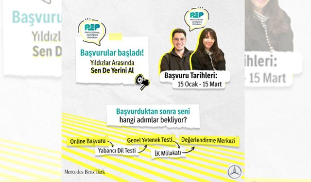 Mercedes-Benz Türk için başvurular başladı