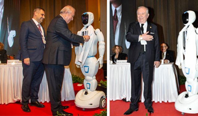 27. Avrasya Ekonomi Zirvesi’nde, dünyada bir ilk; Robot Ada Vakıf üyesi oldu