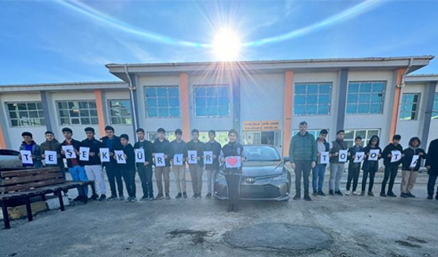 Toyota’dan 20 okula ekipman desteği