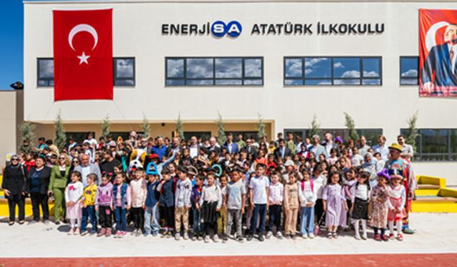 Enerjisa Atatürk İlkokulu Hatay’da açıldı