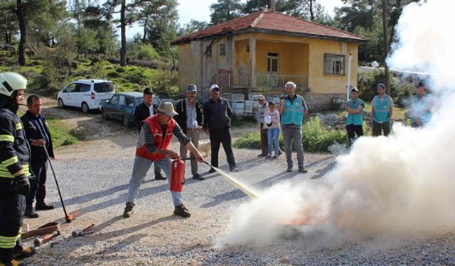 ‘Yangına Dirençli Yerleşimler Projesi’ tamamlandı.