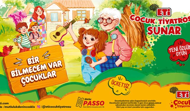 ETi Çocuk Tiyatrosu perdelerini açıyor
