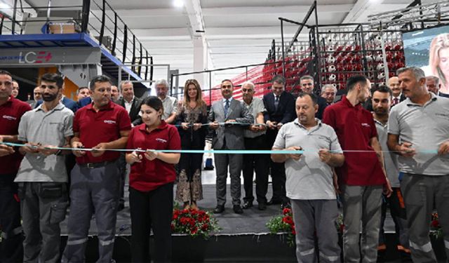 Isparta’da fabrikalar açıldı