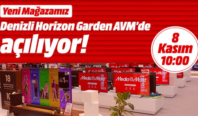MediaMarkt 102. mağazasını Denizli’de açtı
