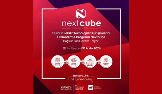Nextcube Hızlandırma Programı girişimcileri bekliyor
