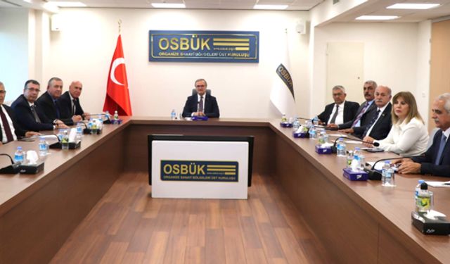 OSBDER ve OSBÜK’ten fikir alışverişi