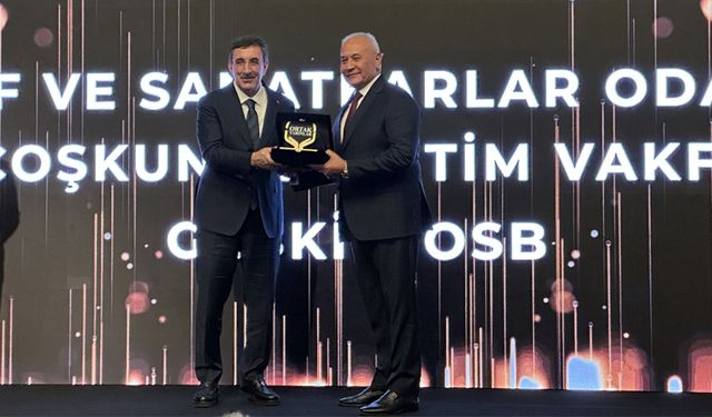 GEBKİM’e LCAMP Projesi’ne TİSK Ortak Yarınlar Ödülü