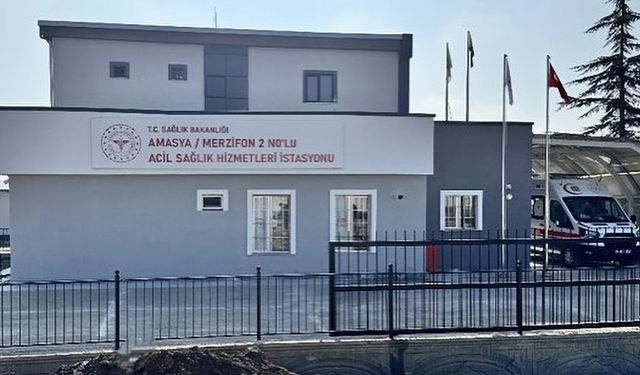 Merzifon OSB’de Acil Sağlık Hizmetleri İstasyonu açıldı