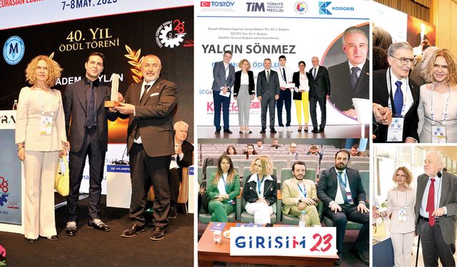 Dr. Nurdan Sönmez’in hayata geçirdiği projeleri; Yalçın Sönmez Girişimcilik Ödülleri ve Yalçın Sönmez OSB Ödülü verildi