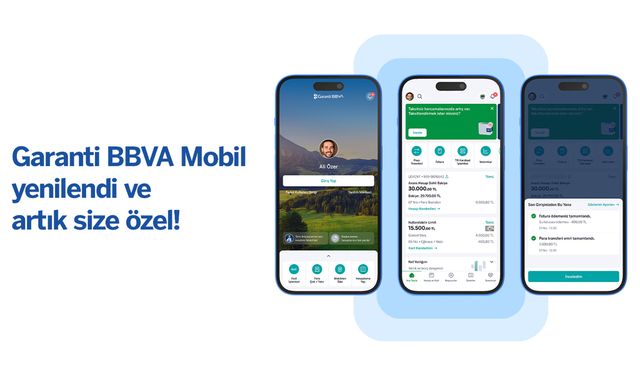 Garanti BBVA Mobil yenilendi