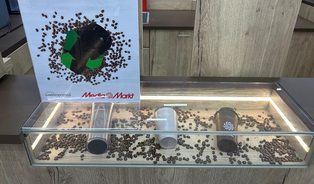 MediaMarkt Türkiye kahve posalarını ileri dönüştürecek