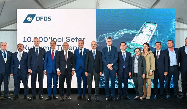DFDS’den 10.000’inci sefer
