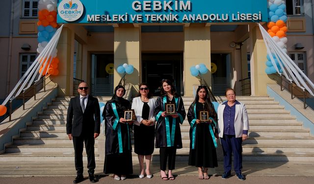 GEBKİM MTAL’de mezuniyet heyecanı