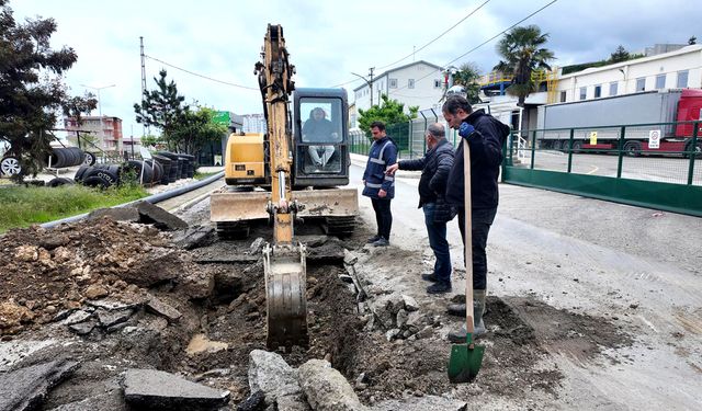Trabzon Arsin OSB’nin altyapısı yenileniyor