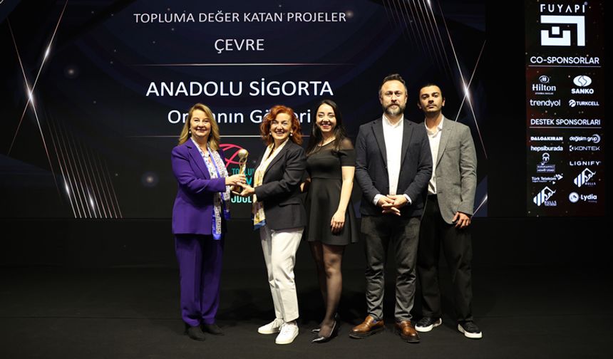 Anadolu Sigorta’ya ‘Ormanın Gözleri’ ile ödül