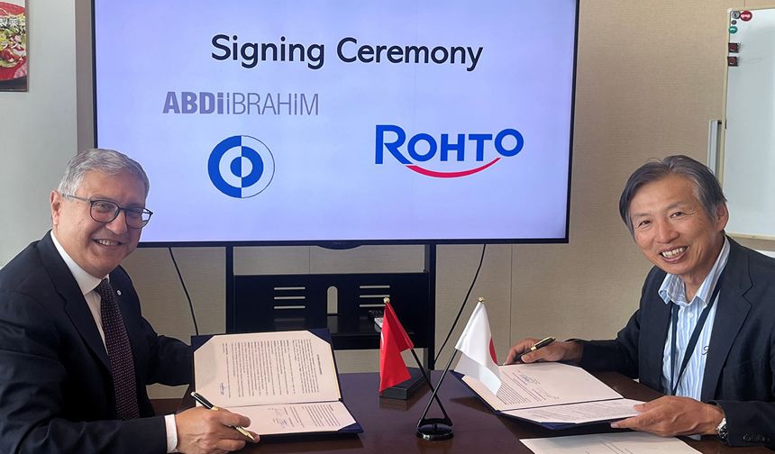 Abdi İbrahim, Japon Rohto ile anlaştı