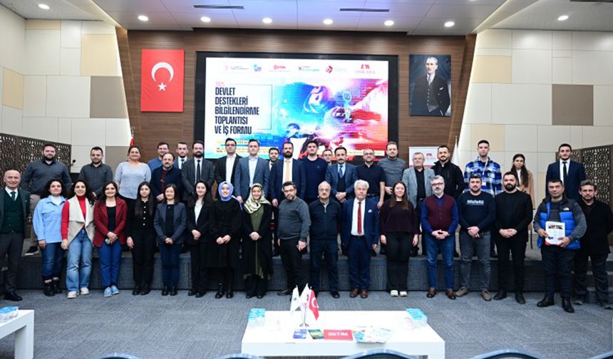 OSTİM OSB'de firmalar devlet destekleriyle buluşturuldu