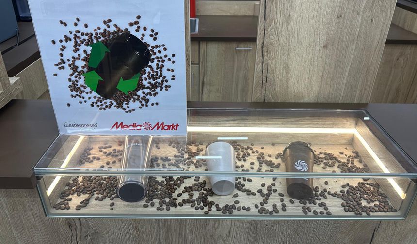 MediaMarkt Türkiye kahve posalarını ileri dönüştürecek