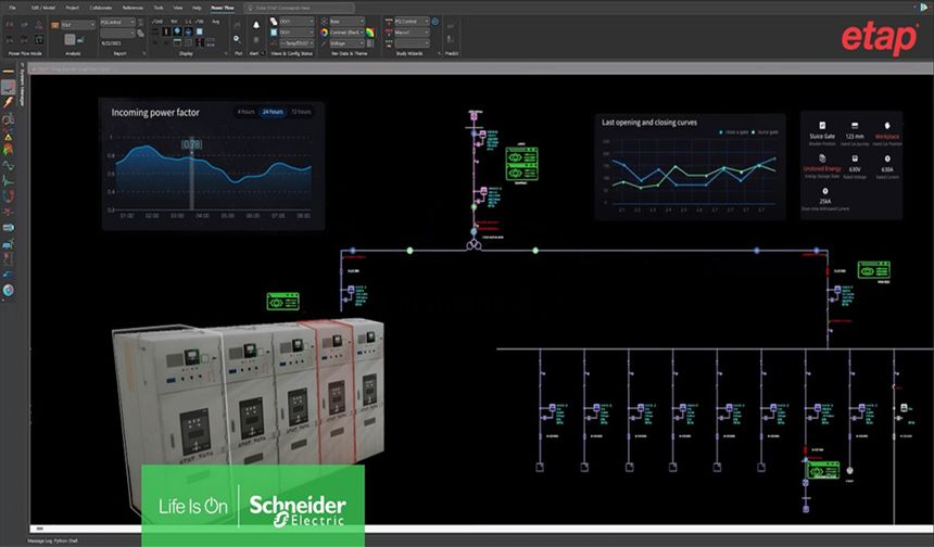 Schneider Electric ve ETAP’tan dijital ikiz platformu