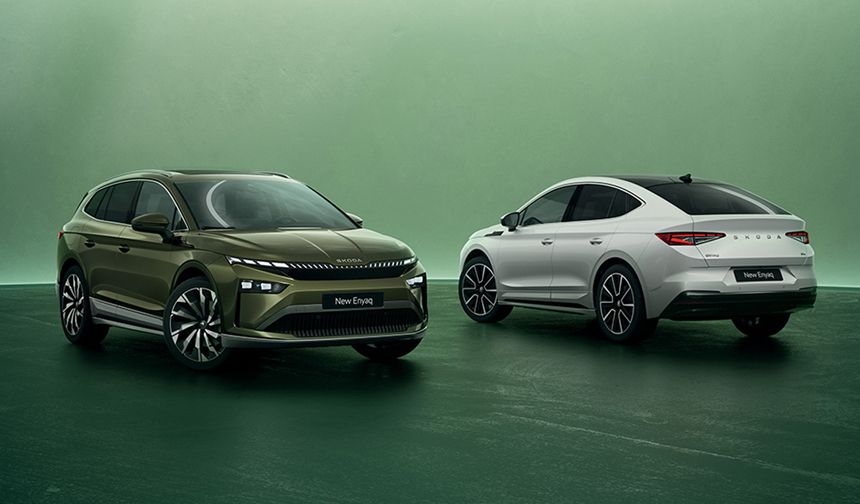 Škoda’dan yeni Enyaq ve Enyaq Coupé
