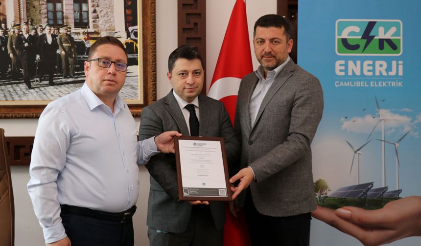 Erbaa OSB, çevre dostu üretimini belgelendirdi