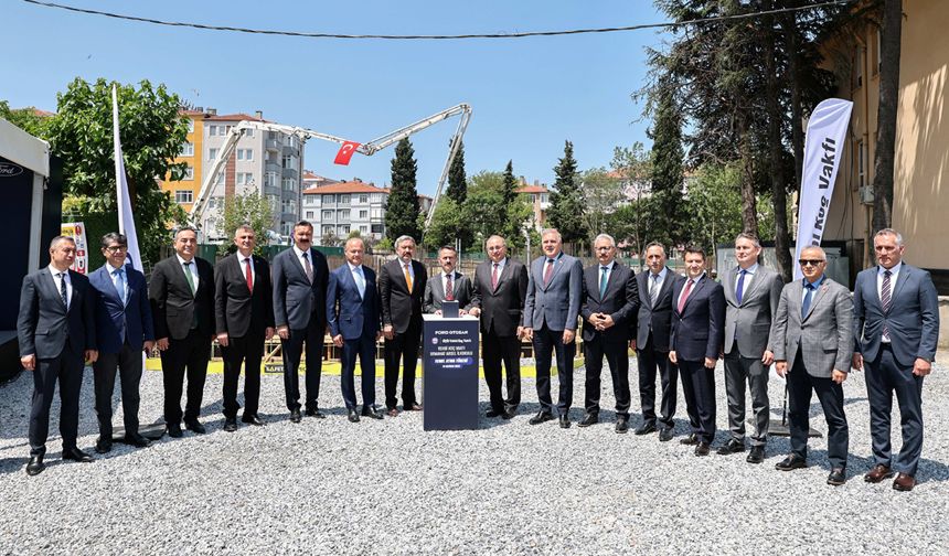 35 derslikli ilkokulun temeli atıldı