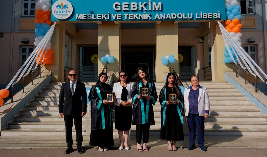 GEBKİM MTAL’de mezuniyet heyecanı