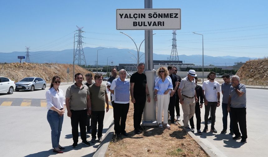 Yalçın Sönmez Bulvarı açıldı