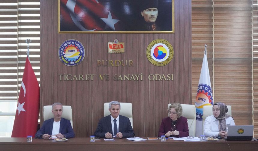 Burdur Batı OSB Sınır Belirleme toplantısı yapıldı