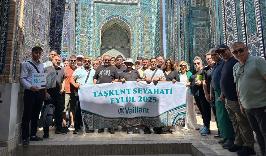 Vaillant başarılı iş ortaklarını Taşkent’te ağırladı