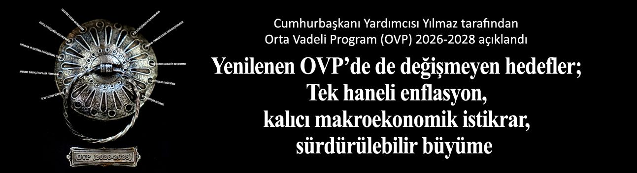 Cumhurbaşkanı Yardımcısı Yılmaz tarafından Orta Vadeli Program (OVP) 2026-2028 açıklandı